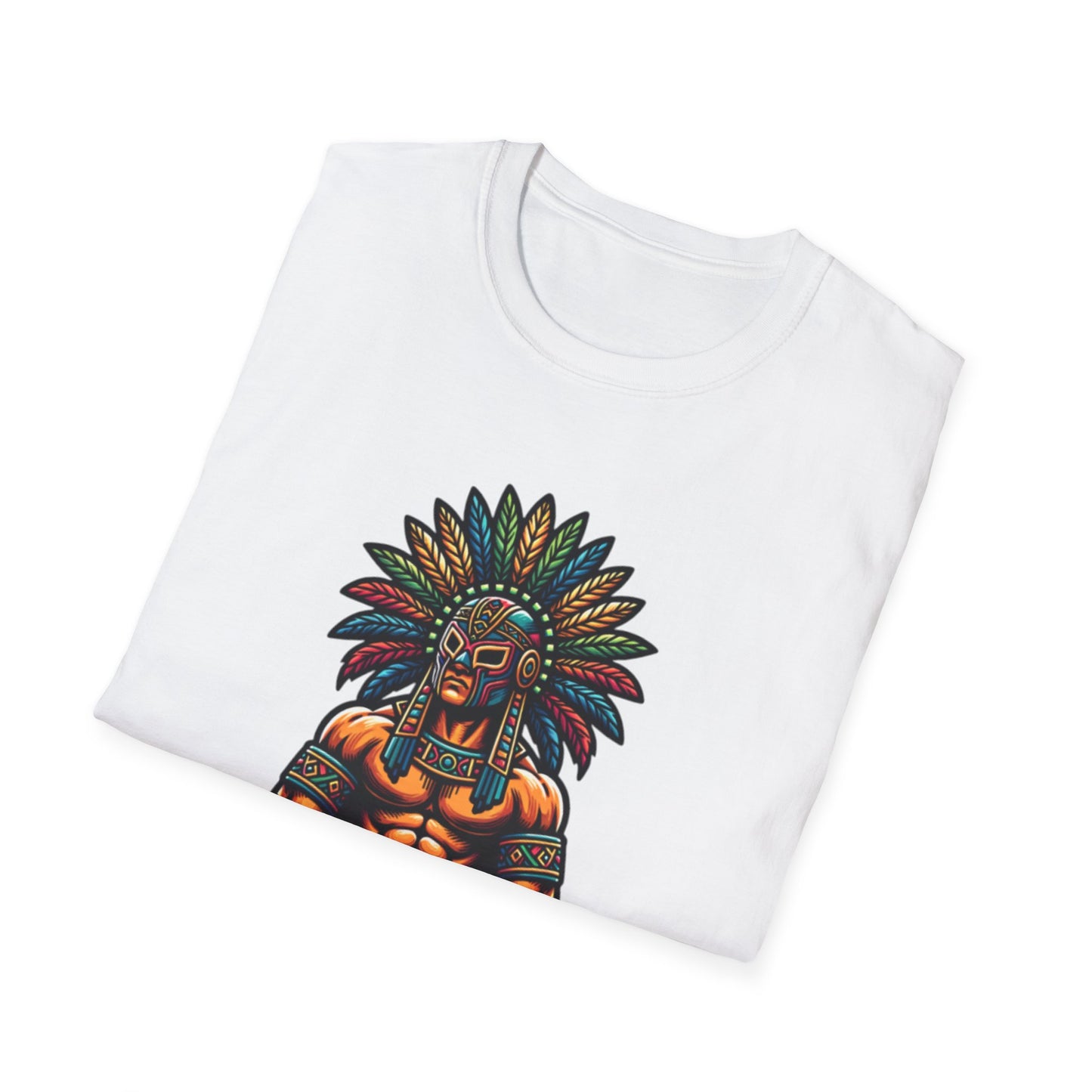 We Keep Fighting Warrior T-Shirt — Tribal Mask Graphic Tee