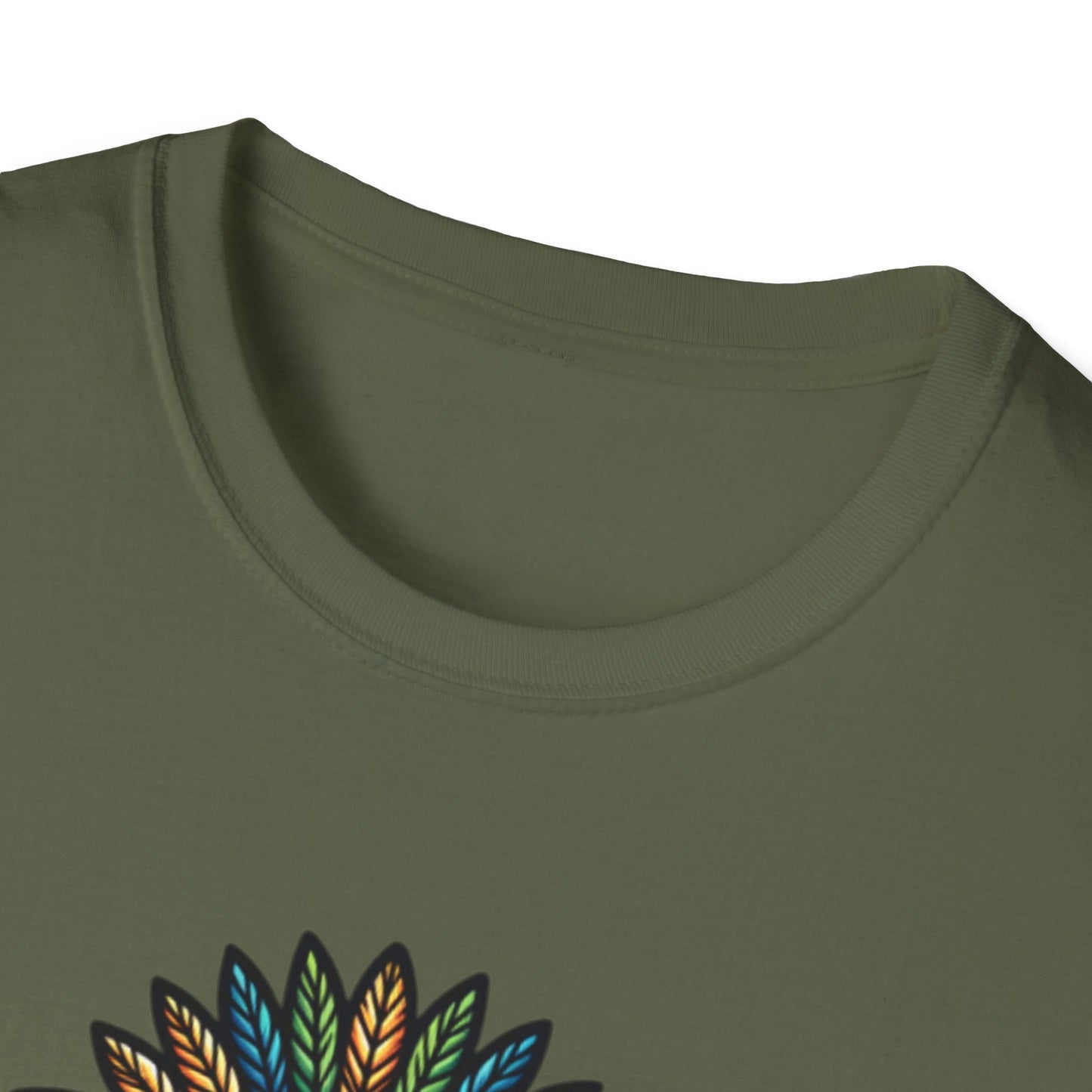 We Keep Fighting Warrior T-Shirt — Tribal Mask Graphic Tee