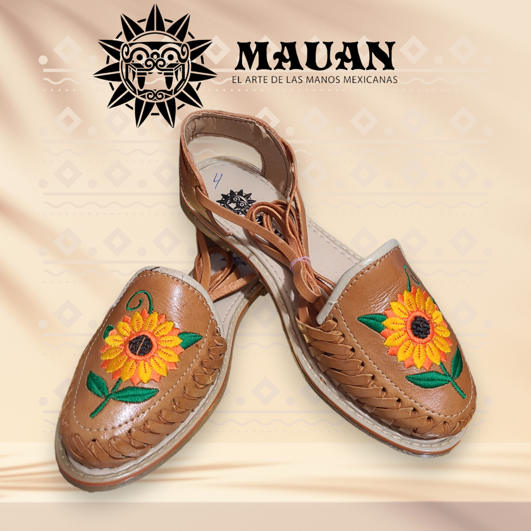 Huarache girasol correas